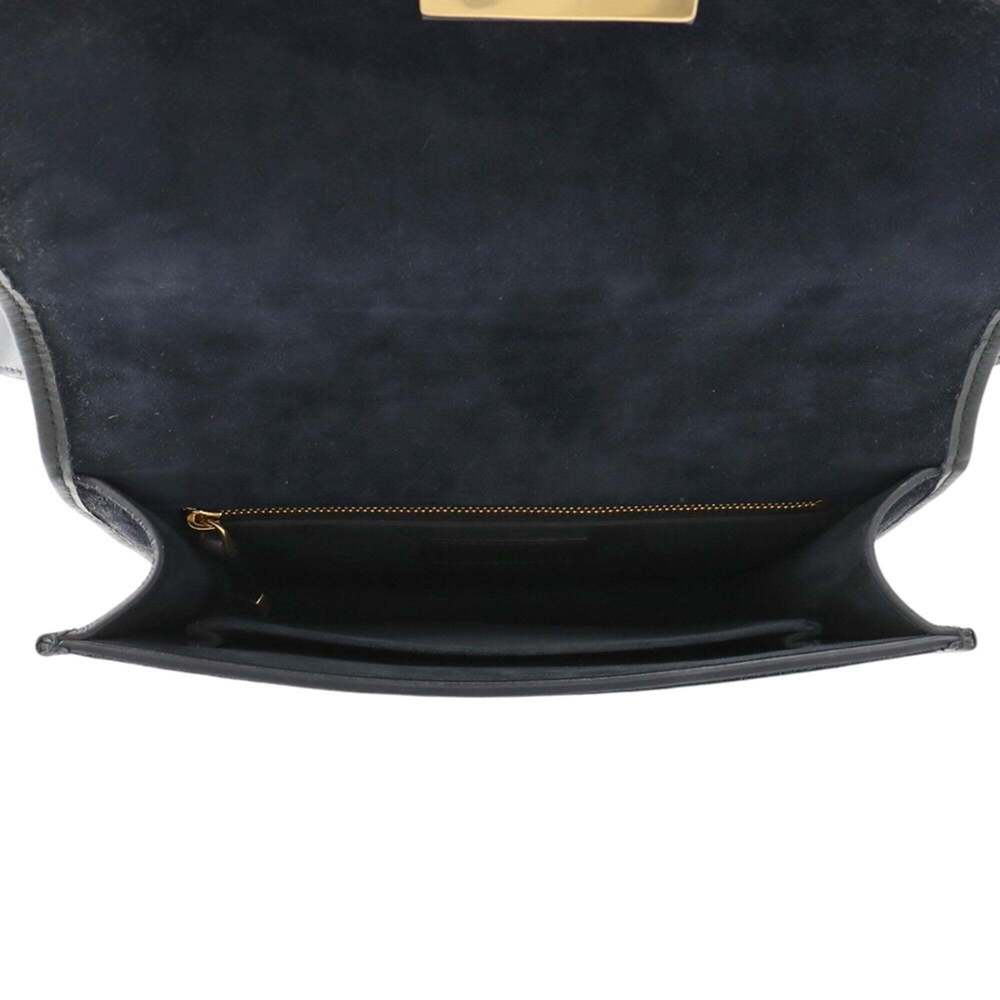 CHRISTIAN DIOR Blue Leather Shoulder Bag - Picture 6 of 15